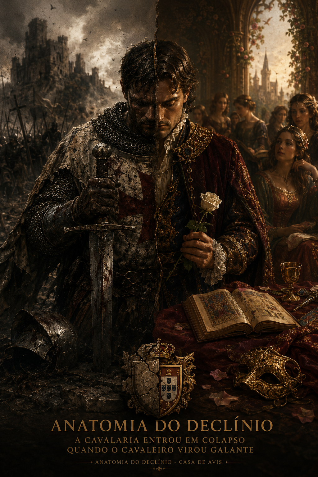 Anatomia do Declínio — A cavalaria entrou em colapso quando o cavaleiro virou galante