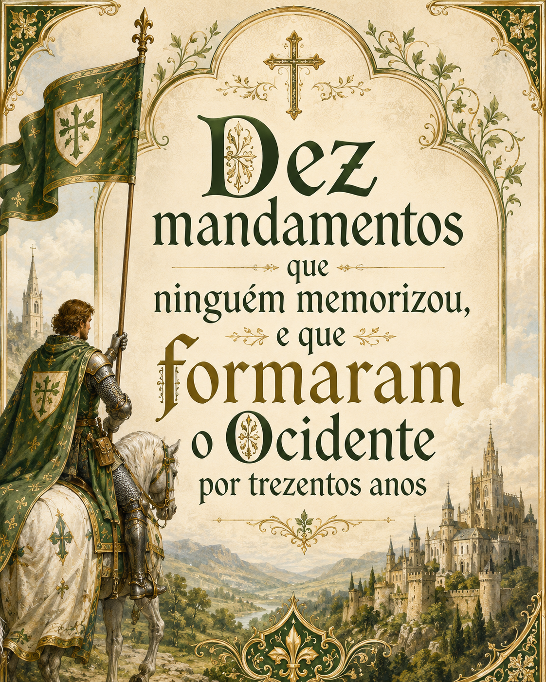 Dez mandamentos que ninguém memorizou, e que formaram o Ocidente por trezentos anos